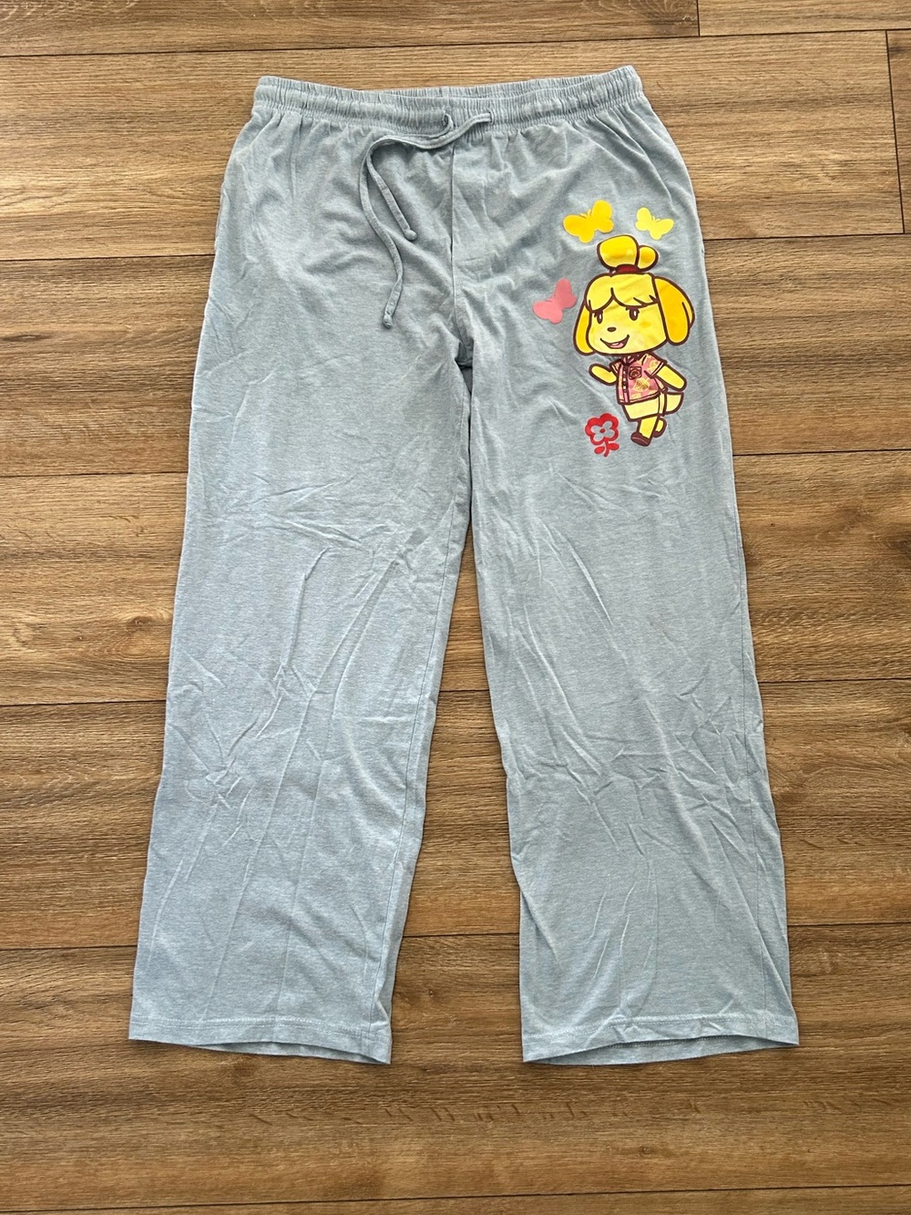 Animal Crossing Unisex Pajama Pants Isabelle Character Graphic Sz Medium